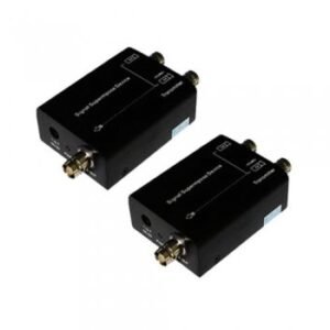 CCTV Camera Video Compressor Multiplexer 2 Cameras by 1 Cable connection