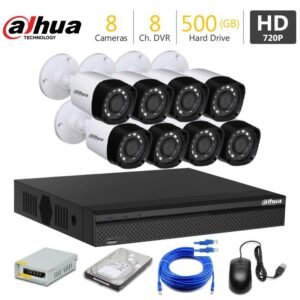 8 FHD CCTV Camera Package Dahua